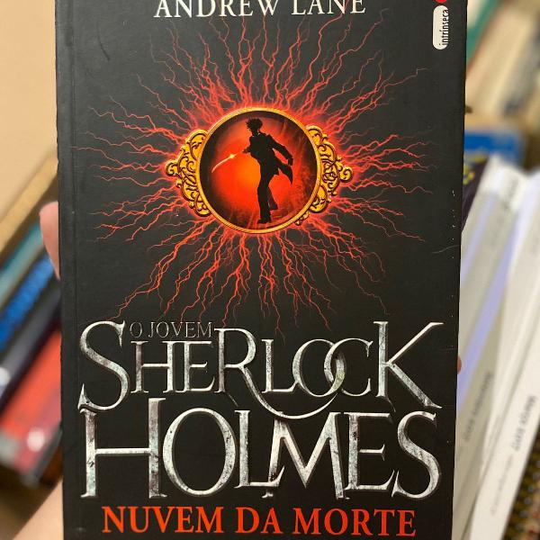 livro o jovem sherlock holmes - nuvem da morte - andrew lane