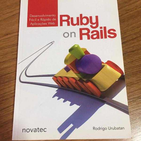 livro ruby on rails - 1ª ed. rodrigo urubatan