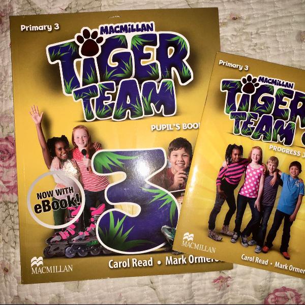 livro tiger team - pupils book e progress journeys