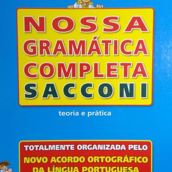 nossa gramática completa | luiz antonio sacconi