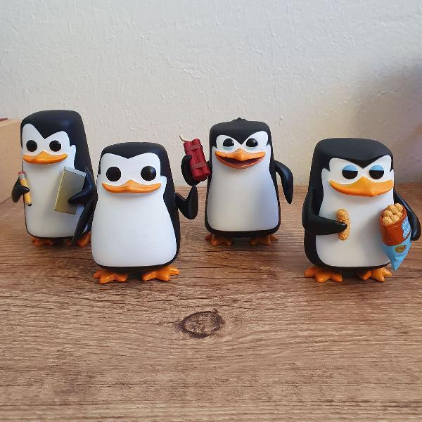 pinguins de madagascar funko