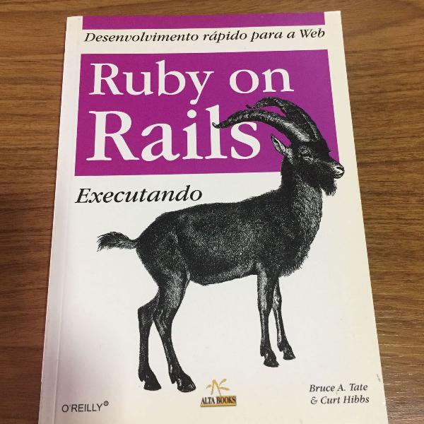 ruby on rails executando (desenvolvimento rápido para a