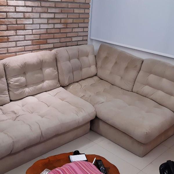 sofá de sueder