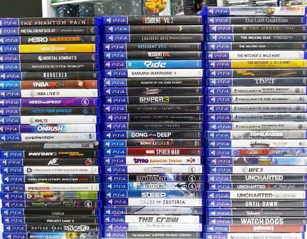 A maior seleção de jogos de Playstation 4 usados