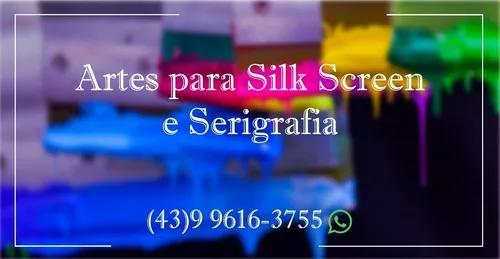 Artes Para Silk Screen E Serigrafia