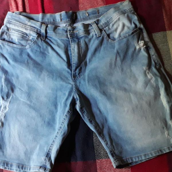 Bermuda jeans destroier