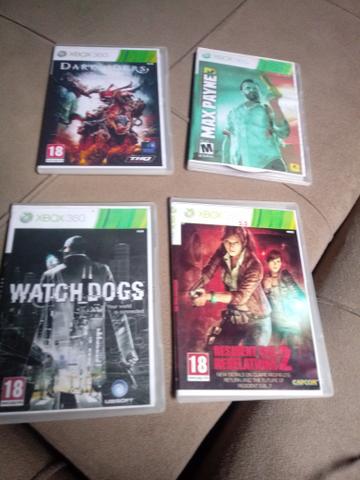 Jogos de xbox 360 por 10,00 cada