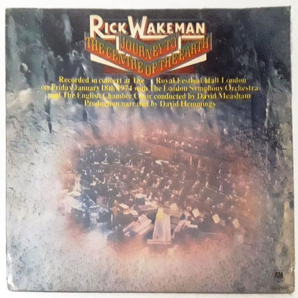 Lp . Rick Wakeman - Journey To The Center Of The Earth (capa