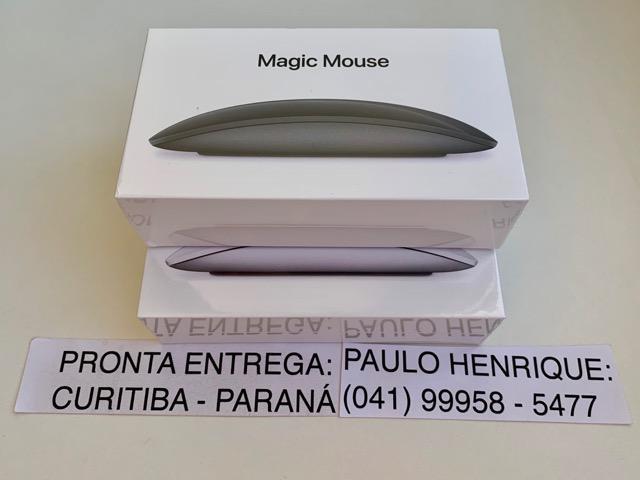 Magic Mouse 2 Prateado e Cinza Espacial. Novos. Apple