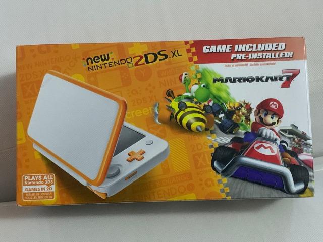 New Nintendo 2Ds XL, Edição Mario Kart, Lacrado, Na Caixa,