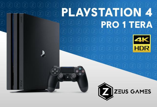 Ps4 Playstation 4 Pro 1TB 4k - Pronta Entrega - Garantia -