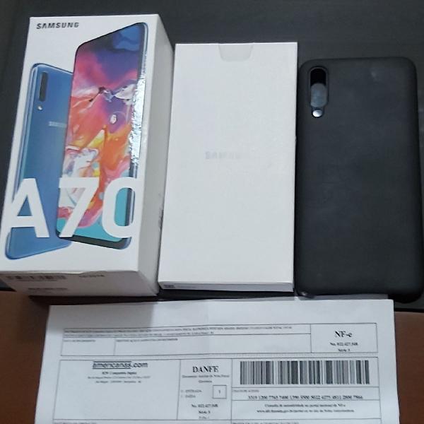 Samsung A70 128GB Azul Novo