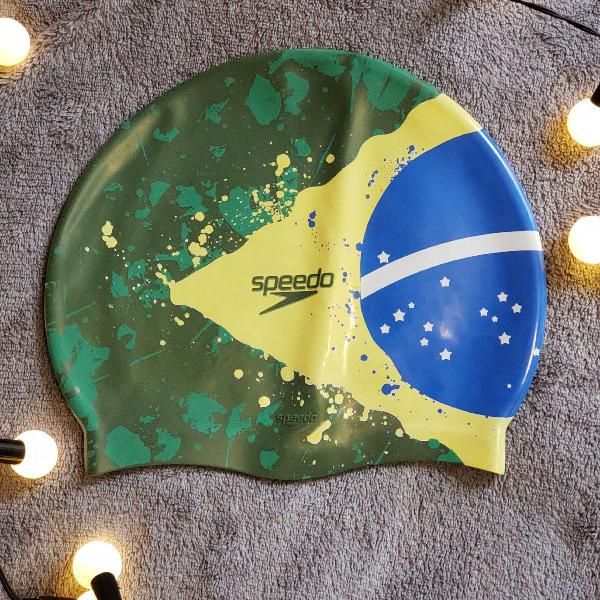 Touca de natação Speedo Brasil