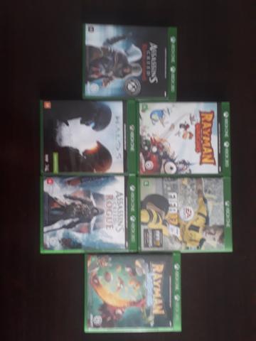 Vendo jogos do xbox one