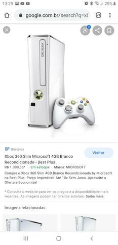 Xbox 360 corona branco