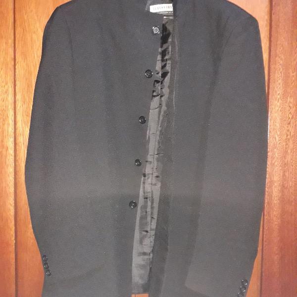 blazer 4 botões preto rarissimo.