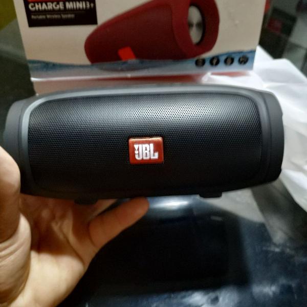 caixa de som portátil jbl mini bluetooth rádio cartão 40w