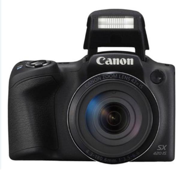 camera canon powershot sx420 is - black
