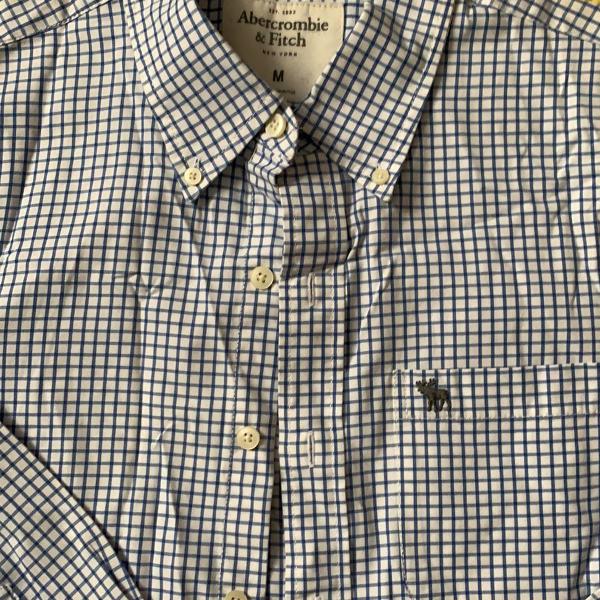 camisa social masculina abercrombie and fitch tam m