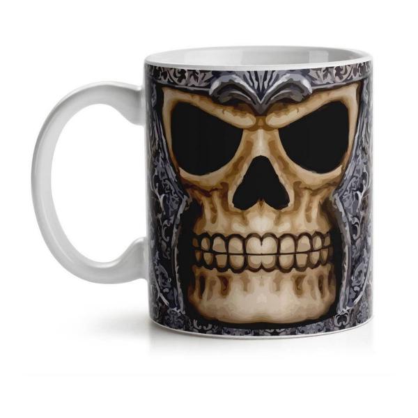 caneca old skull -