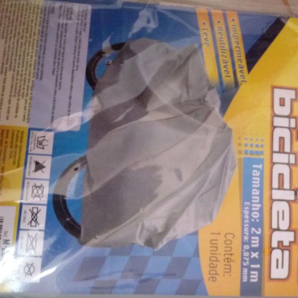 capa para bicicleta nova