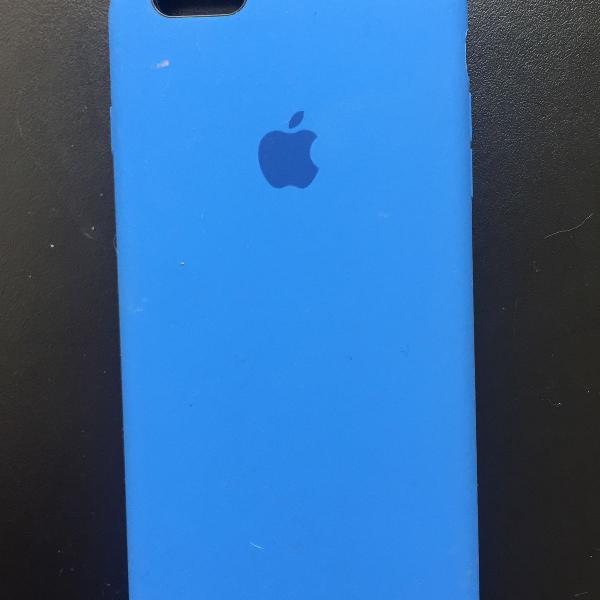 capinha azul iphone 6s e 6s plus