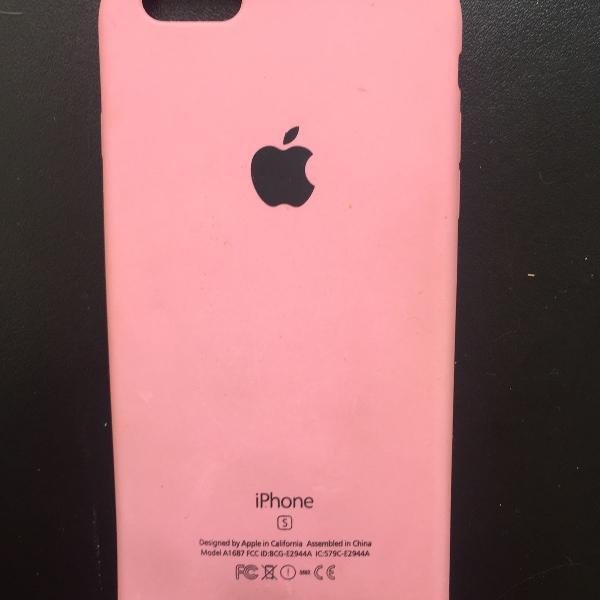 capinha rosa iphone 6s e 6s plus