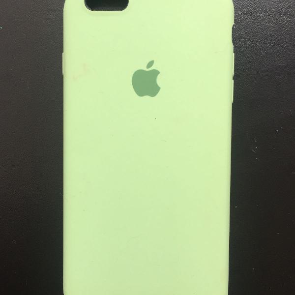 capinha verde iphone 6s e 6s plus