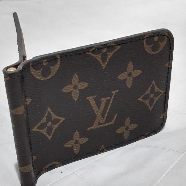 carteira pocket holograma Louis Vuitton