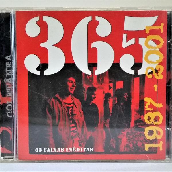 cd 365 coletânea 1987-2001 + 3 faixas inéditas