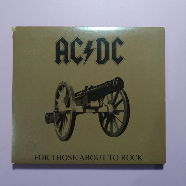 cd - ac dc for those about to rock