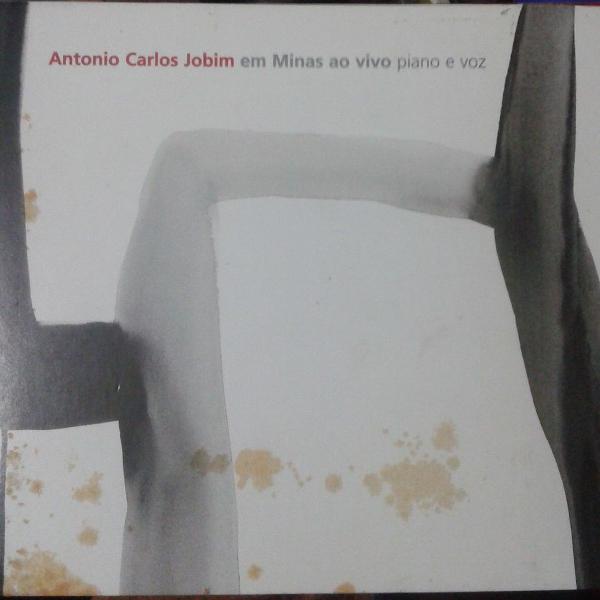 cd original digipack - antonio carlos jobim em minas ao vivo