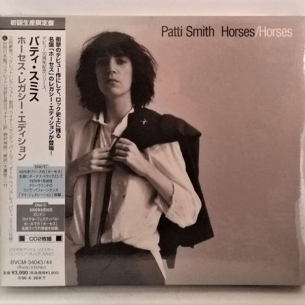 cd patti smith horses + cd bonus 2cds edição japonesa