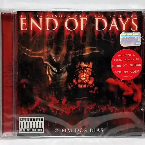 cd soundtrack end of days o fim dos dias lacrado