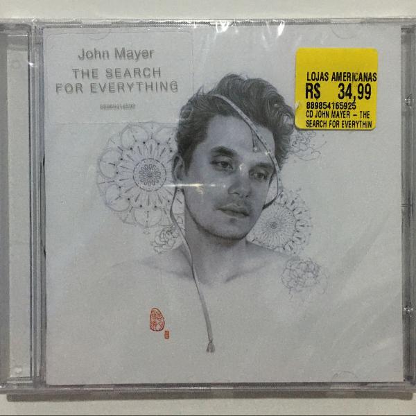 cd the search for everything john mayer