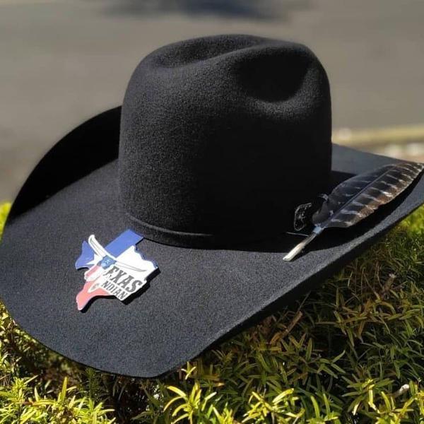 chapéu de feltro texas indian