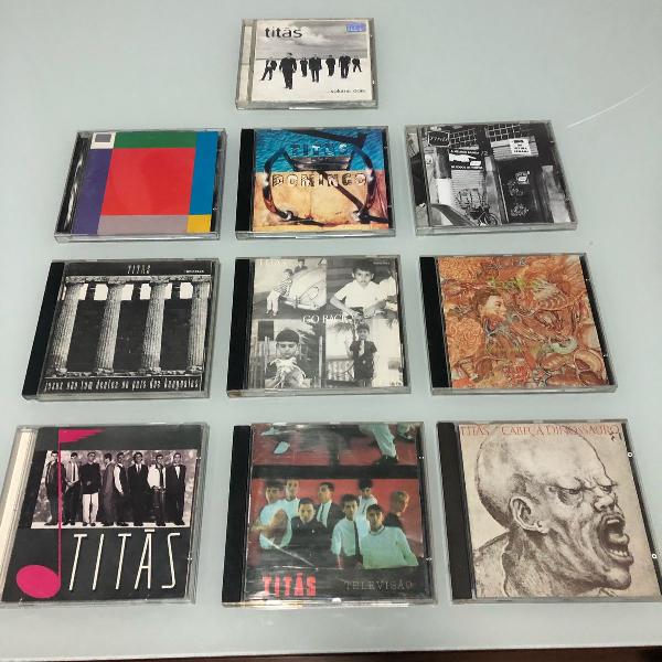 coleção de cds titãs! para colecionador!
