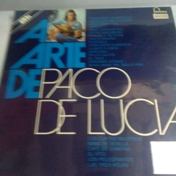 disco de vinil A arte de Paco de Lucia