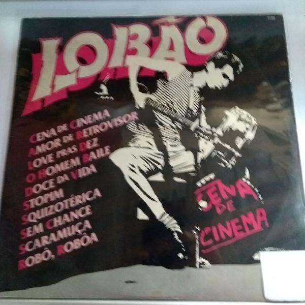 disco de vinil Lobão, LP cena de cinema