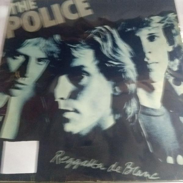 disco de vinil The Police, LP Reggatta de blanc