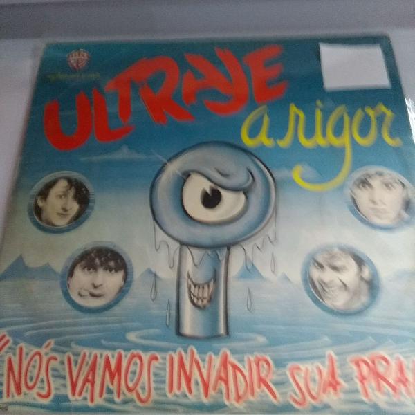 disco de vinil Ultraje a rigor, LP nos vamos invadir sua