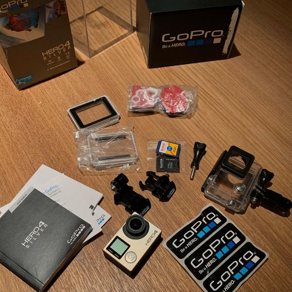 gopro hero 4 silver