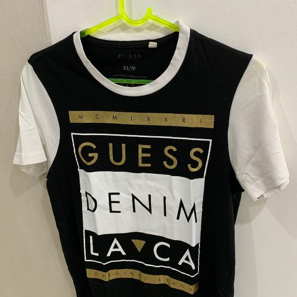 guess original: camiseta estilosa guess manga curta