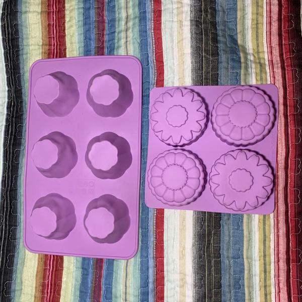 kit forma de silicone - bolos e pudins