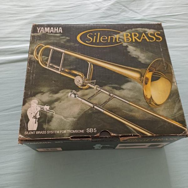 surdina eletrônica trombone yamaha silent brass