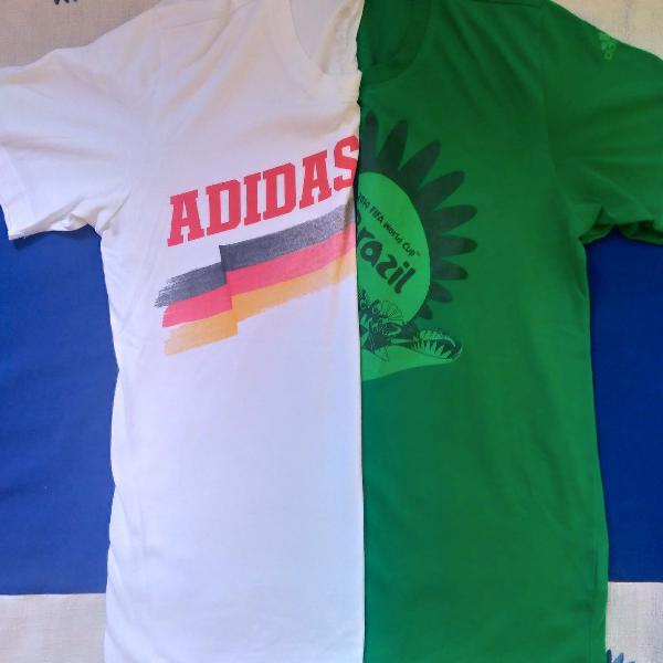 2 camisas adidas por uma