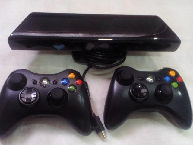 2 controles para xbox 360 super conservados + Kinect