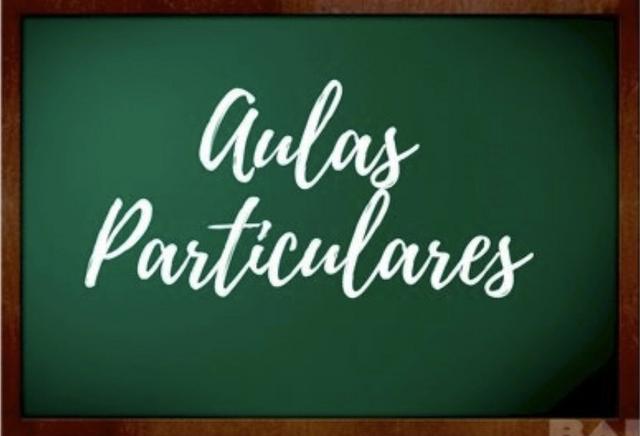 Aula particular (fundamental I e II)