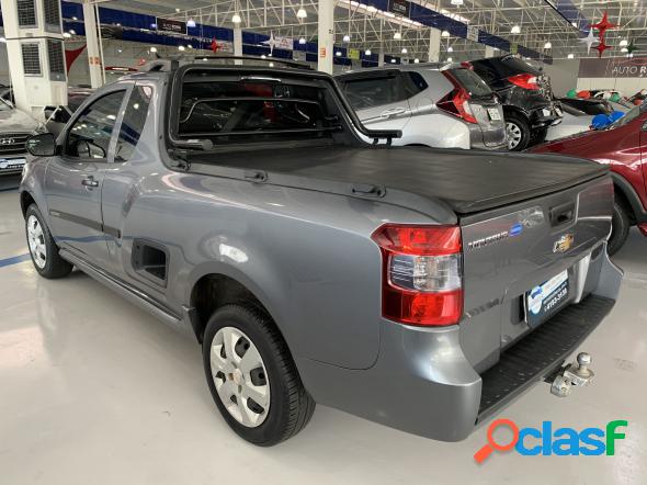 CHEVROLET MONTANA LS 1.4 ECONOFLEX 8V 2P CINZA 2018 1.4 FLEX