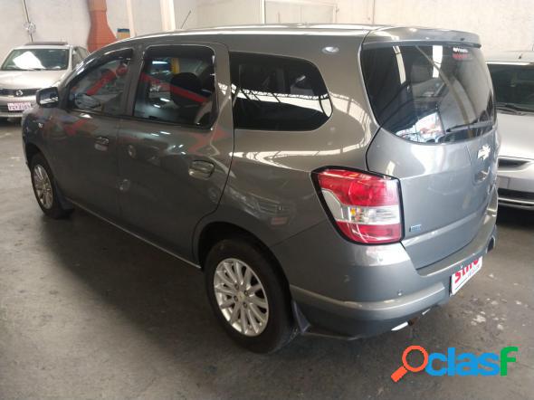 CHEVROLET SPIN LT 1.8 8V ECONO.FLEX 5P AUT. CINZA 2013 1.8